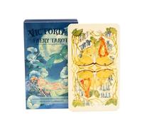 Generisch Deck Tarot Funny, Portable Card Game, Fortune Telling Play Accessory, 4.06x2.36 inches Travel Studio Home Daily Use, Mystic Supply for Home Travel Studio Fortune Telling Board Game