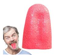 Generisch Decoración de lengua para fiestas | Lenguas falsas de Halloween broma amigos lengua de simulación | Herramienta de caricia realista juguete terrible para niños y adultos