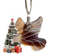 Generisch Decoración de pájaros, Estatua, Estatua, Estatua, Colgante de de mar, decoración de Navidad, para Ventana, Mesa, habitación, salón, Pared, Dormitorio, casa