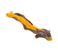 Generisch Decoración realista de rama de selva de resina para reptiles, terrarios, hábitats con plataforma solar, juguete de escalada para lagartos, hábitats de mascotas, decoración