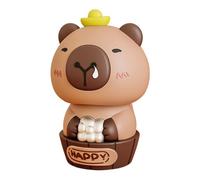 Generisch Decoraciones para salpicadero de coche - Capybara Solar Dance Figuras | Consola de Oficina Vehículo Hogar Camping Traslados Diario Conducción Decoración de Viaje