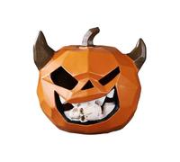 Generisch Décoration Halloween En Résine - Ornement Avec Crâne Ou Démon | Figurine De Table Déco Intérieur Maison Bureau Fête Saisonnière