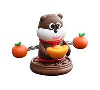 Generisch Decorazioni Cruscotto Auto,Statua Di Animale Con Molla Che Oscilla - Decorazioni Per Auto Porta Per Interni | Per Casa Veicolo Camion SUV Interno Cruscotto Pendolari Viaggio