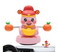 Generisch Decorazioni Per Il Cruscotto 'Auto,Ornamento Animale con Molla Scuotente,Decorazioni Per Auto Porta Per Interni - Per Casa Veicolo Camion SUV Interno Cruscotto Pendolari Viaggio