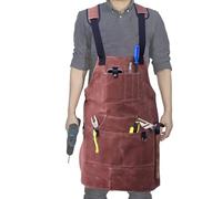 Generisch Delantal de jardín para hombres, almacenamiento para lienzo y herramientas, delantal de jardín robusto, para palas pequeñas, jardineros forjados, mujeres y hombres