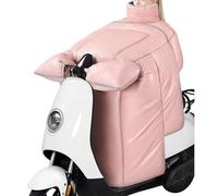 Generisch Delantal para piernas de motocicleta, edredón impermeable, manta para piernas con forro de felpa a prueba de viento para motocicleta en invierno con guantes, para protección de pecho