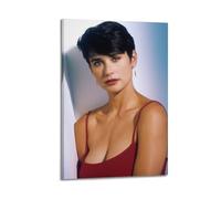 Generisch Demi Moore - Póster de estrellas en lienzo para habitación de pared hermosas impresiones artísticas para el hogar decoraciones modernas 20 x 30 pulgadas (50 x 75 cm)