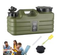Generisch Depósito de agua con grifo, depósito de agua exterior de 5 l, dispensador de cubo portátil | Camping -Picnick - Ciudadano de viaje, oferta recargable para senderismo, barbacoa, viajes por
