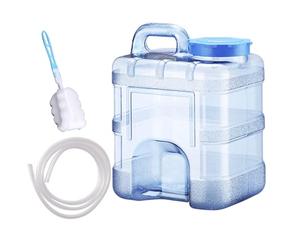 Generisch Depósito de agua - Depósito de almacenamiento de agua de 10 L para camping, depósito de alimenticio con tapa sellada a prueba de fugas y mango de transporte reforzado para