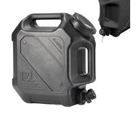 Generisch Depósito de agua - PE+PP 36 x 34,5 x 15,5 cm | Almacenamiento de agua para camping sin fugas, contenedor de agua, conos ajustables, asas dobles, tanque portátil para viajes al aire libre