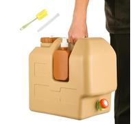 Generisch Depósito portátil para agua - Botella de agua de 20 L para camping, cubo resistente a fugas | Botella de jabón de mano para almacenamiento de agua al aire libre para senderismo,