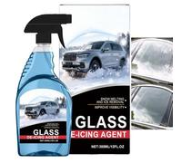 Generisch Descongelante para parabrisas, 355 ml de acción rápida - Derretimiento de hielo para parabrisas - Para uso en espejos helados, faros, cerraduras de camiones y