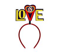 Generisch Diadema arco iris corazón orgullo mes Lgbtq accesorio para la cabeza sombrero brillante colorido amor decorativo diadema de verano festival fiesta corazón diadema diadema para fiesta