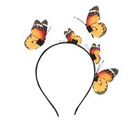 Generisch Diadema senderismo invierno poliéster ajuste su cabello juntos nuestra niña diadema casco de bicicleta, naranja, Talla única