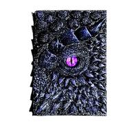 Generisch Diario 3D con relieve de ojo de dragón - Relief Longan Cuaderno | Diario de escritura de tapa dura en relieve vintage - Adornos de resina decorativos para amantes de dragones, bloc de notas