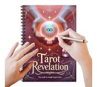 Generisch Diario de tarot | Agenda A5, 50 páginas, cuaderno diario, para oficina, hombres, principiantes, Halloween, meditación y aprendizaje
