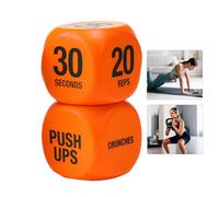 Generisch Dice de entrenamiento para hombres, equipo de entrenamiento de 1 par de ejercicios | Funny Strength Training Equipment for Women Teens Squats Push Up Sports Outdoor Home Office Travel