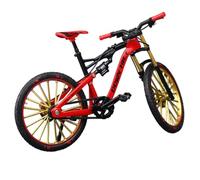 Generisch Diecast Metal Model - Escala Precision 1:10, Realistic Mountain | Bike, Durable Zinc Alloy Craft, Highly Detailed Desktop Ornament | for Collectors Boys Entusiasts