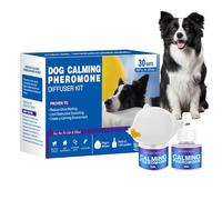 Generisch Difusor de estrés de gato - Terapia de feromonas Para, Recambios de 48 ml | Calma la ansiedad, reduce la inquietud y marca | Seguro para todas las edades