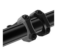 Generisch Direct Mount Stem - Aleación de aluminio, 1,37 pulgadas, diseño de elevación ligera dividida | vástago corto de bicicleta para descenso Riding, Forest Trails, bicicletas AM/DH