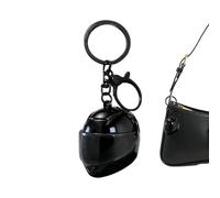 Generisch Dirt Bike Llavero - Llavero 3D luminoso realista mini casco | Accesorios para motos de cross - Para, amantes, conductores, ciclistas, aventuras, remolques, aniversarios y, Negro , Siehe