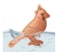 Generisch Disco de cobre para el baño de pájaros, ajuste universal, apoyo de puntos, reforzado y , disco de limpieza para baño de pájaros y cobre | exterior, jardín, parque, patio, patio