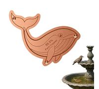 Generisch Disco de cobre para el baño de pájaros, purificación de agua para todas las estaciones, limpiador de baño de pájaros, para pájaros, para amantes de la naturaleza, madres y jardineras