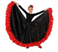 Generisch Disfraz de danza para niñas para espectáculos escénicos con falda acampanada para niños, introducción a la danza española, estilo de corrida de toros, adecuado para el tiempo libre