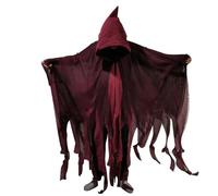 Generisch Disfraz de Halloween de Ghost Druise | Disfraz de cosplay transpirable casa para adultos perseguida | Capucha aterradora -Witchkap para mujeres, Caape