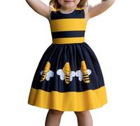 Generisch Disfraz de Halloween para niña, disfraz de abeja, disfraz de Halloween, 6 m, 3 años
