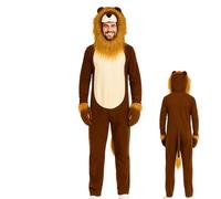 Generisch Disfraz de león adulto - Disfraz de Halloween de león para hombres - Disfraz realista de animales para mujeres y hombres para eventos de cosplay, convenciones cómicas, fiestas de vacaciones