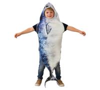 Generisch Disfraz de salmón para niños | Accesorio cálido y divertido para cosplay, disfraz de pescado festivo, para juegos de rol, mascarada, carnaval, actuación, escuela, cumpleaños