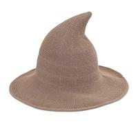 Generisch Disfraz de sombrero de | Sombrero de de punto de Halloween con ala ancha | Accesorios de disfraz Tocado para casa señorial Eventos Festivos Escenario