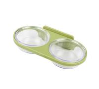Generisch Dispensador de alimentos para gecko, taza magnética antivuelco, bandeja extraíble para reptiles, para lagartos, barbas, hámsteres, camaleones, cangrejos, terrarios, recintos, hábitats
