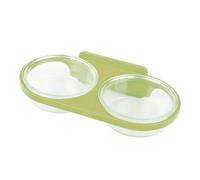 Generisch Dispensador de comida para gecko, taza magnética antivuelco, bandeja extraíble para reptiles, para hámsters, tortugas, camaleones, lagartos, terrarios, recintos, hábitates, jaulas, cuencas