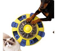Generisch Dispensador de golosinas | Comedero lento ajustable para animales pequeños - Juguete masticable robusto con función de golosina, actividad mental y prevención de la hinchazón para todas las