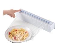 Generisch Dispensador de Papel de Aluminio, Cortador de Papel de Aluminio, con Adhesiva, Reutilizable, para Pared, Cocina, Almacenamiento de Alimentos, restos de Embalaje de Carne