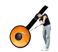 Generisch Dispositivo de entrenamiento de swing de golf, herramienta de entrenamiento de impacto al aire libre, entrenador para el movimiento del swing de golf, para principiantes, amantes del golf