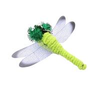 Generisch Dispositivo de entrenamiento interactivo para gatos con material duradero para interiores y exteriores, promueve el movimiento del instinto de caza (verde, 14 cm)