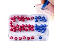 Generisch Divertida máquina de lotería - Selector de números aleatorios, máquina de sacudidas de Mano, Juguetes para sorteos y | Selector de números afortunados de lotería para familias