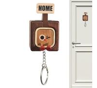 Generisch Divertido colgante de bolso | Monederos magnéticos de madera colgante - colgante de bolso portátil, para niños y adultos, carteras, coches, vicios, , viajes, compras, camping