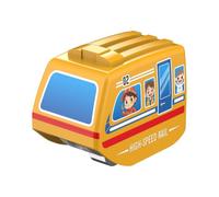 Generisch DIY-Bastelidee 3D-Eisenbahn-Würfelbahn für Kinder Von 4 bis 8 Jahren, Fahrzeugspielsets für Kleinkinder Von 3 bis 5 Jahren, Eisenbahn-Lernstrecke (D, One Size)