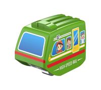 Generisch DIY-Bastelidee 3D-Eisenbahn-Würfelbahn für Kinder Von 4 bis 8 Jahren, Fahrzeugspielsets für Kleinkinder Von 3 bis 5 Jahren, Eisenbahn-Lernstrecke (C, One Size)