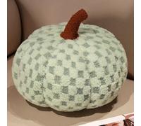 Generisch DIY-Bastelidee Decke aus Lammfleece, weich, 3D-Kürbisform, Herbst- und Halloween-Deko für Zuhause (D, C)