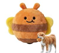 Generisch Dog Ball Toy - Tela de peluche de tamaño mediano | Rolling Pet Play Ball Puppy Chew Game | para Exercise Home Indoor Outdoor Playtime Family Enrichment Use