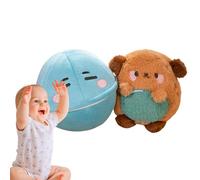 Generisch Dog for Kids, Cartoon Egg Plush Toy & Cute Animal Stuffed Friend, Soft Huggable Feature, Birthday Gift for Children, Flexible Cuddly Toy for Relaxing, Accompanying Playtime at Home