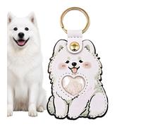 Generisch Dog Hair Keepsake | Memory Storage Holder Collection Keychain | Llavero de pelo de perro para pérdida de animales, condolencias, duelos, condolencias, condolencias