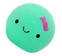 Generisch Dog Squeaky, Pet Latex, Four-Color Squeaky, Egg Ball Toy, Rubber Chew for Small & Medium Dogs, Interactive Fetch & for Puppies Cute Doll Shape, 5,5 x 5 cm