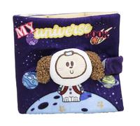 Generisch Dog Squeaky Toys, Puppy Puzzle Book, interactivo, peluche suave, estimulación de sonido, entretenimiento indestructible para mascotas, estimulación mental