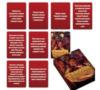 Generisch Drinking Card Games - Paper 50 Cards | Hilarious Adult Party Game | Fun Social Activity for Birthdays & Game Nights Family Friends College Camping Team Building